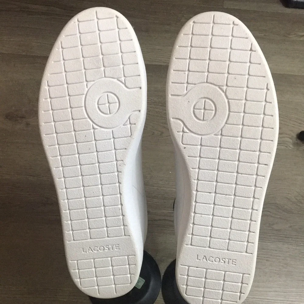 Lacoste Men's White/Bronze Sneakers - Picture 8 of 10